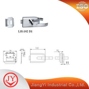 SS304 Glass Door Lock Set